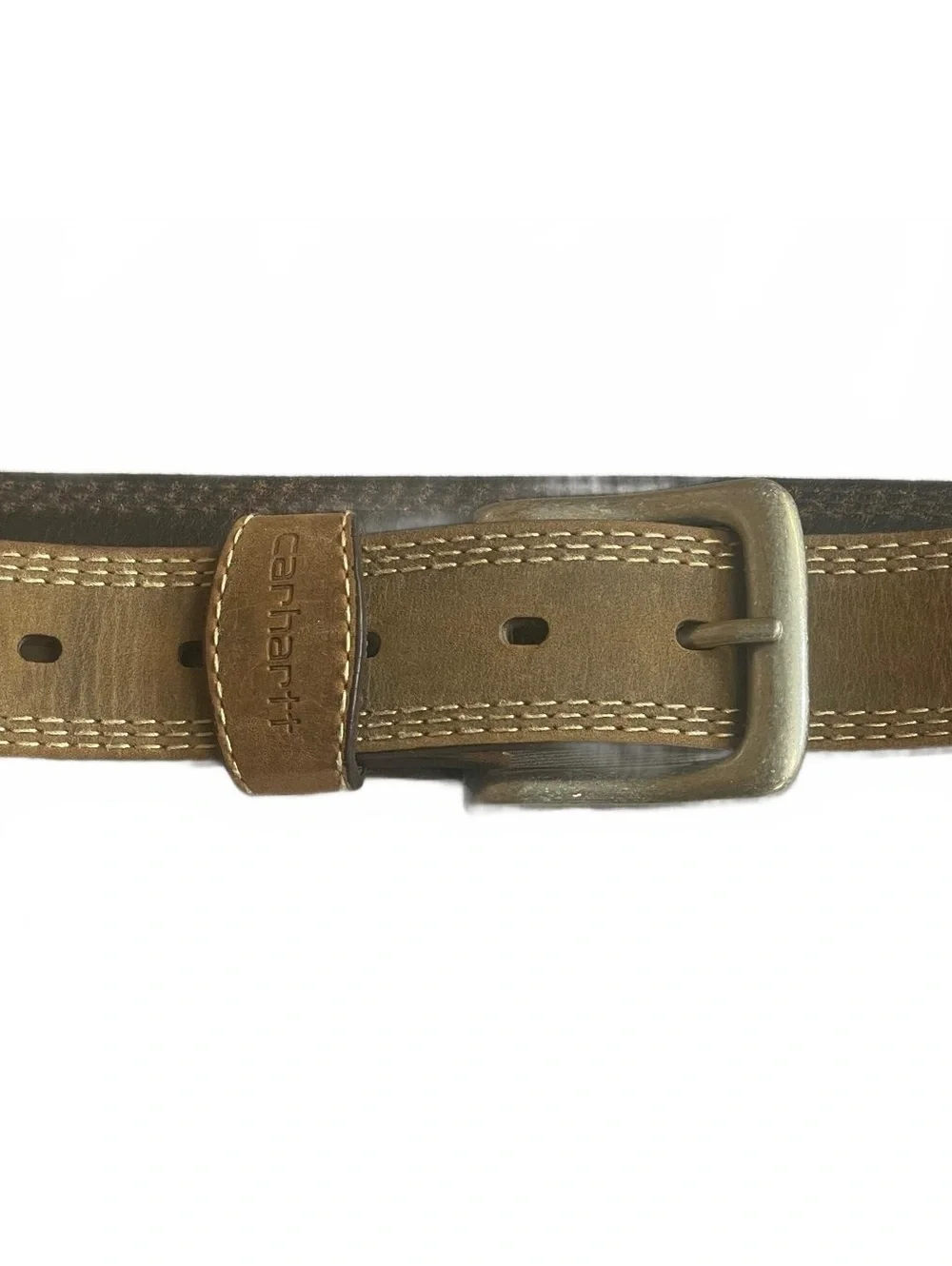 Carhart brown leather casual belt 46